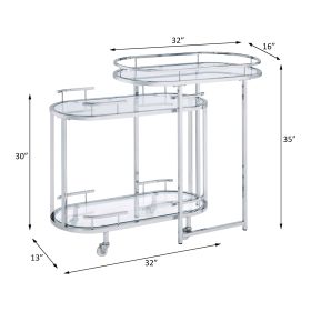 ACME PiffoServing Cart & Bar Table in Serving Cart & Bar Table AC00162