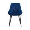 Modern Blue Velvet Dining Chairs