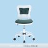 TEEN DESK CHAIR WITH METAL FOOT RING